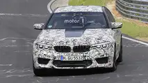 2018 BMW M5 Nürburgring casus fotoğrafları