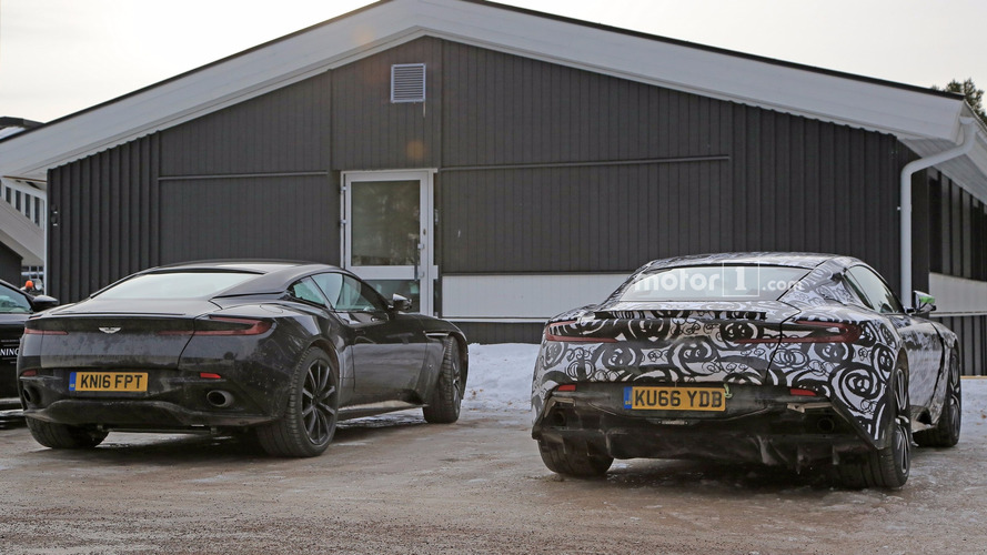 Aston Martin DB11 S fotos espía