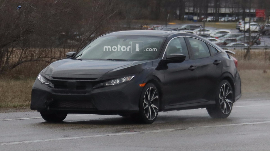 Honda Civic Si Sedan casus fotoğrafları