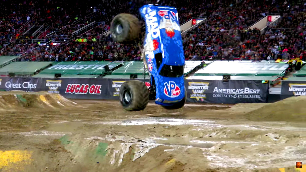 Monster Jam Las Vegas >> Monster Truck Front Flip Was A Complete Accident Monster Jam Las Vegas >> Monster Truck Front Flip Was A Complete Accident