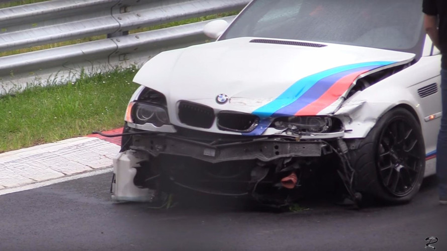 BMW M3 Crash