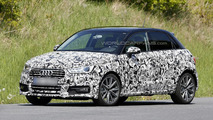 2015 Audi A1 facelift spy photo