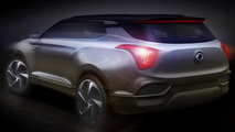 SsangYong XLV concept design sketch