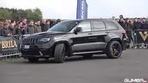 Jeep Grand Cherokee Trackhawk Drag Racing