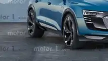 Rendering des Audi e-tron Sportback (2019)