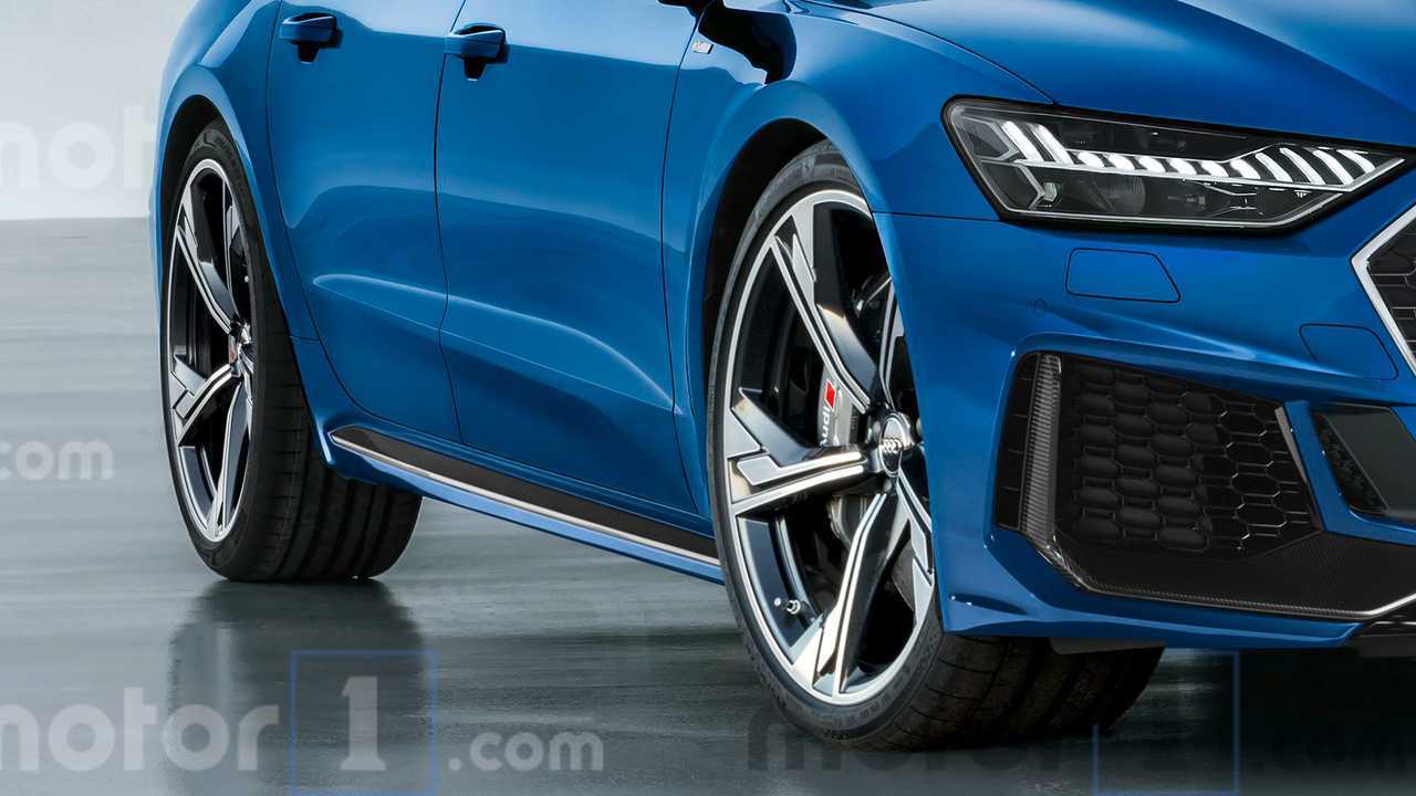 Audi RS 7 Sportback 2020, render de Motor1.com