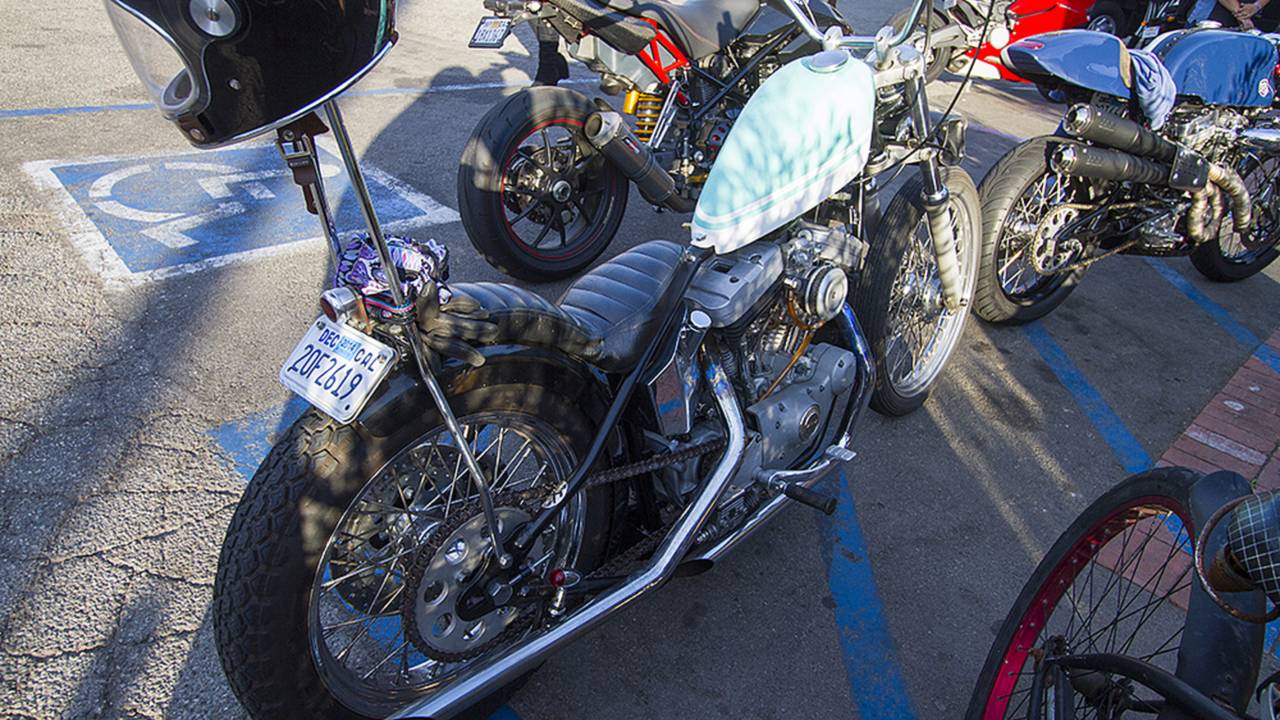 I've always liked the Venice Vixens' hard tail Sporty… I mean Buell, sorry.