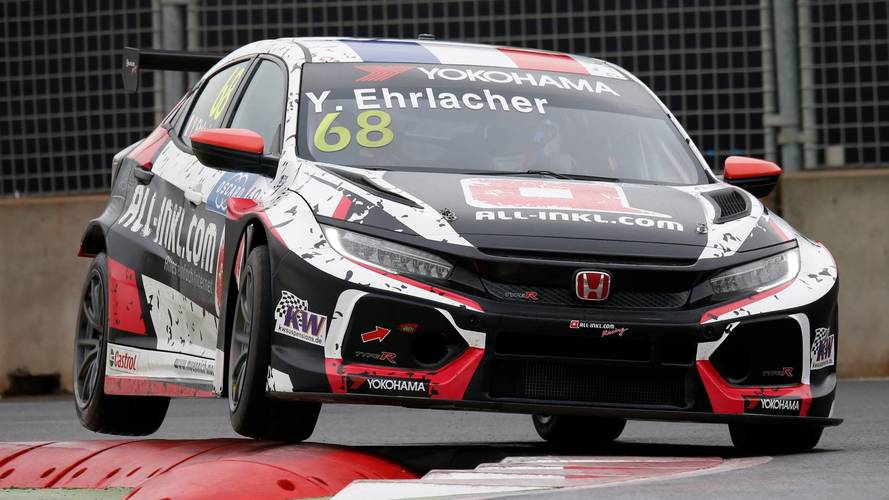 WTCR Honda Civic Type R Yann Ehrlacher
