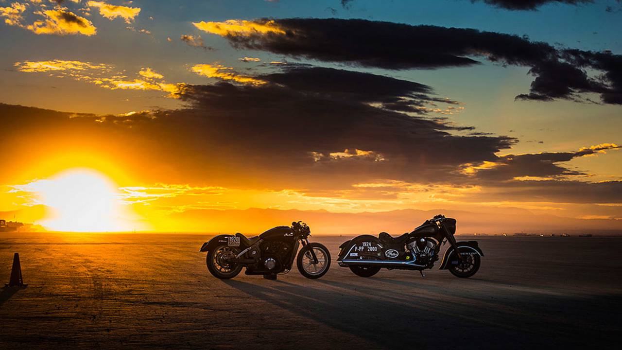 Indian Motorcycle Team Pursues Land Speed Racing