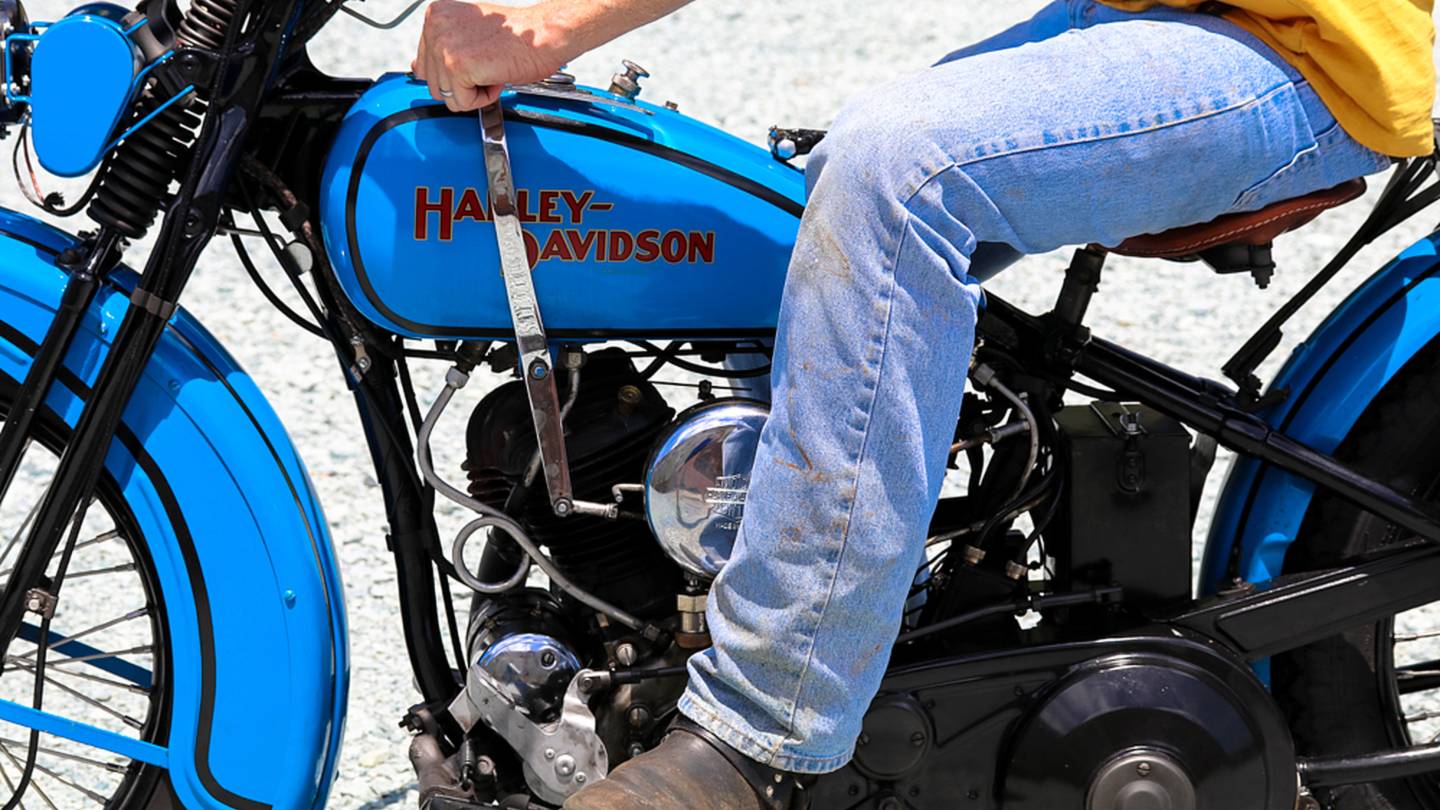 How to Ride an Antique HarleyDavidson