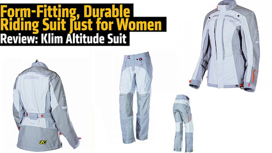 Form-Fitting, Durable Riding Suit Just for Women - Review: Klim Altitude Suit