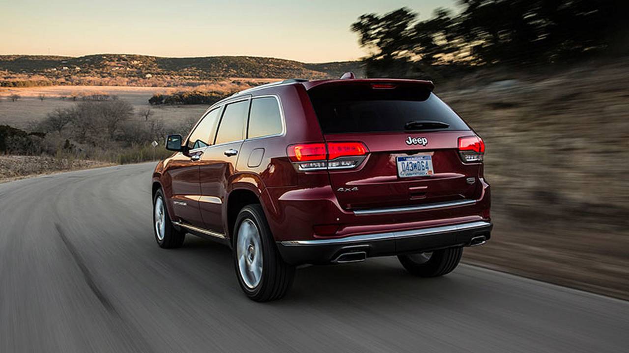 2014 Jeep Grand Cherokee rear 3/4