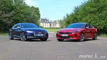 Essai comparatif - Kia Stinger GT / Audi S5 Sportback (2018)