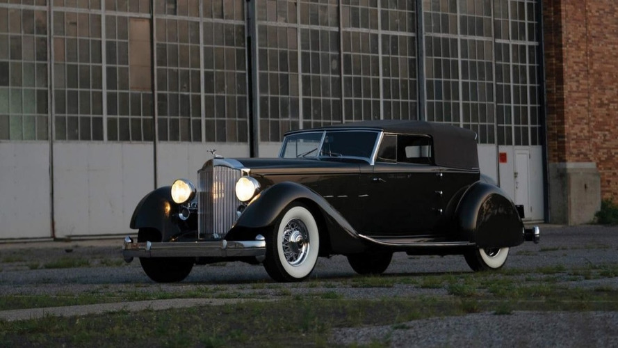 1934 Packard Twelve Individual Custom Convertible Victoria
