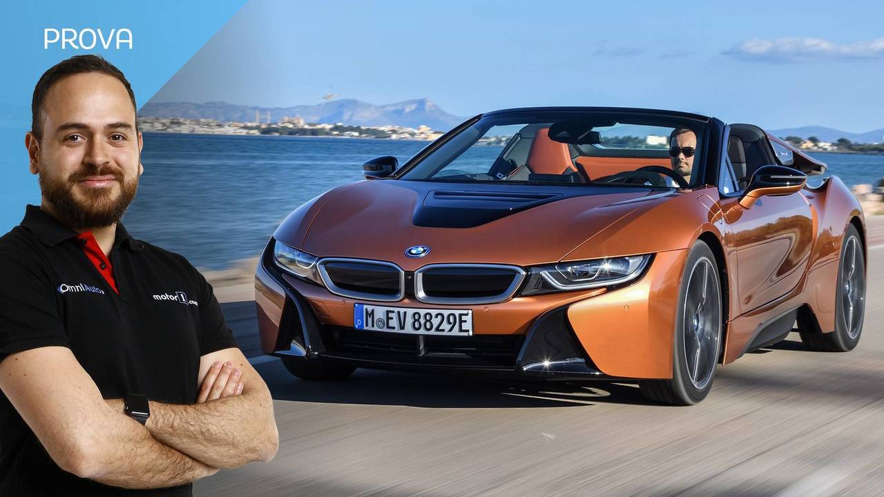 BMW i8 roadster prova