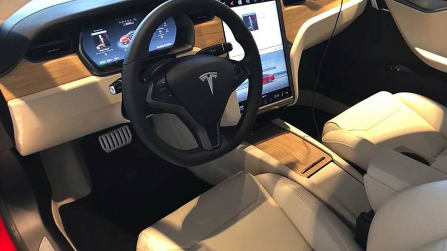 Tesla new interior