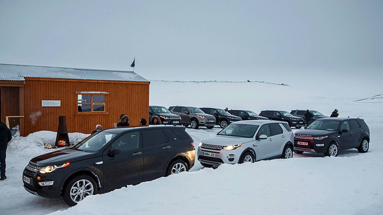 We Drive the Land Rover Discovery Sport In Iceland