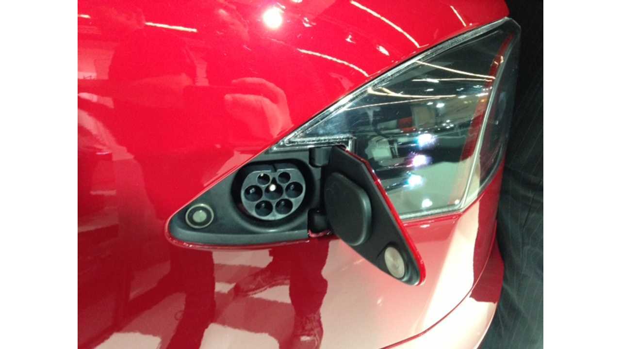Tesla inlet in Europe (AC and DC function)