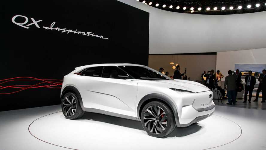 Infiniti QX Inspiration arıza yaparak lansmanını kaçırdı