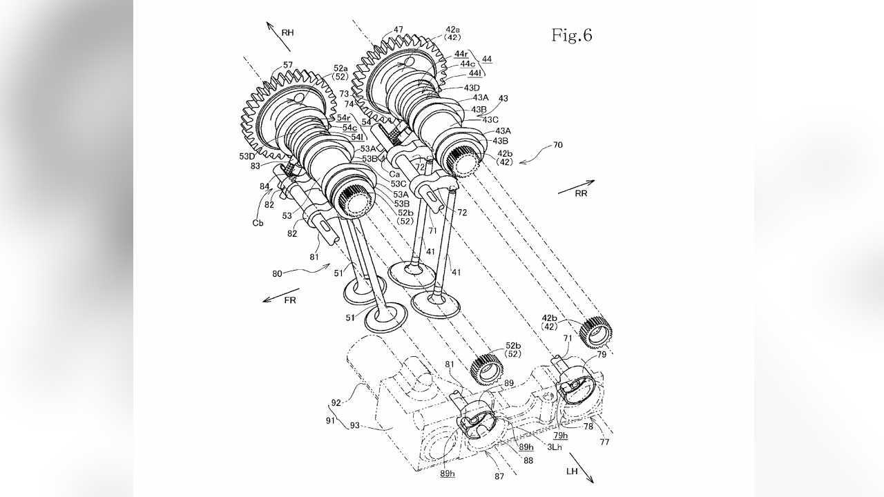 Honda VVT Patent
