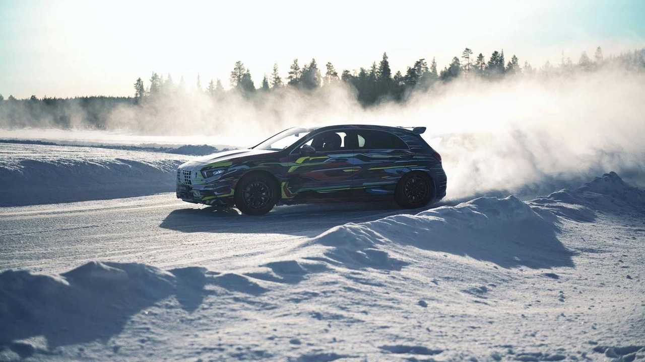 Mercedes-AMG A45 2019 foto spia