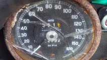 Jaguar XKE accidentée
