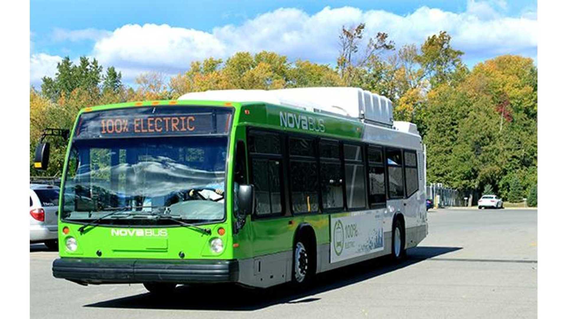 Volvo's Subsidiary Nova Bus to Electrify Public Transit System in
