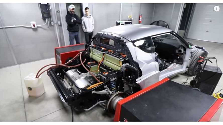Tesla Drive Unit Dyno D On Lotus Evora Project Video