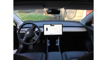 Tesla Model 3 cockpit