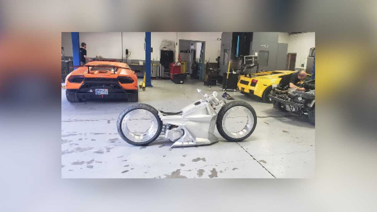 Futuristic Electric Chopper By Ballistic Cycles