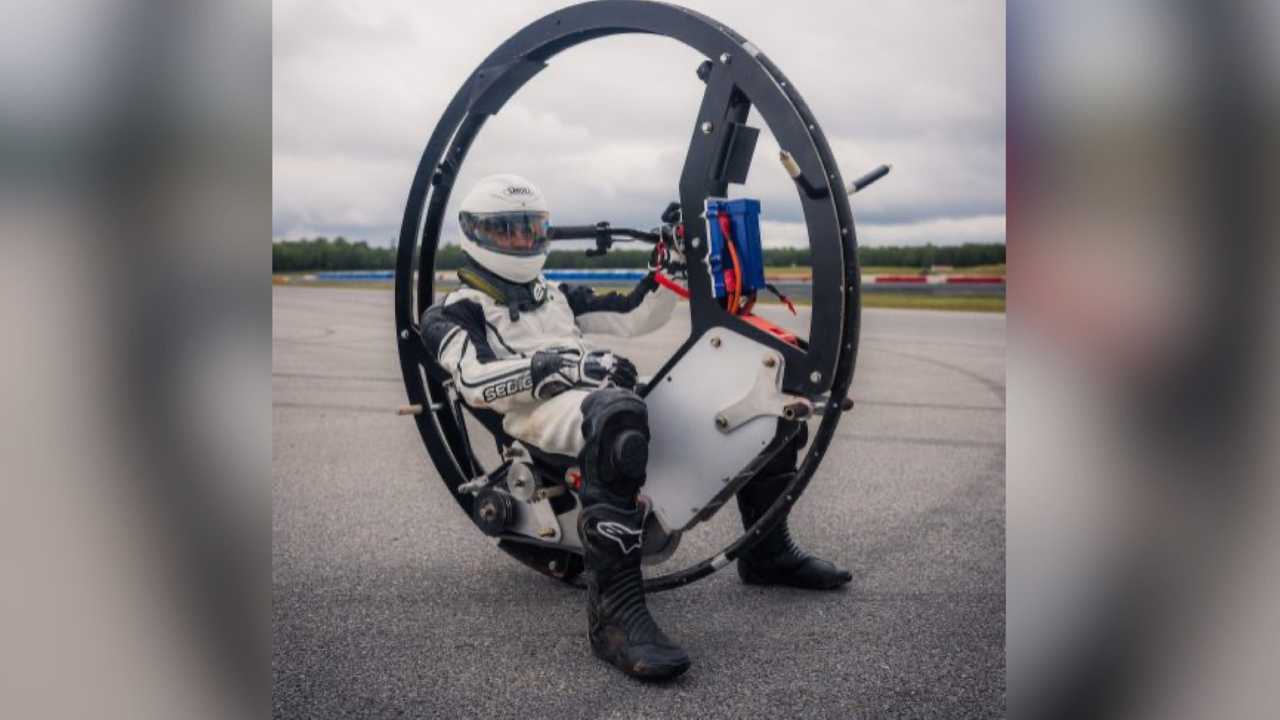 Would You Ride The World’s Fastest Monocycle?