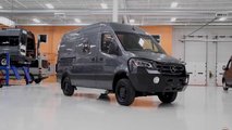 Camper avanzato RV Sprinter 2500 per una vita remota estesa
