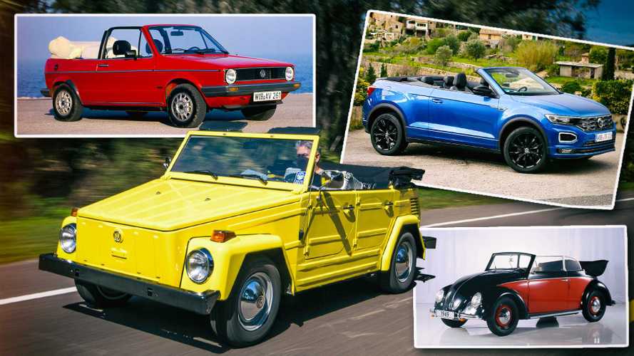 Del Beetle al T-Roc: la historia de los descapotables de Volkswagen