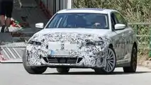 BMW 3 Series Electric Spy Photos Front 3/4