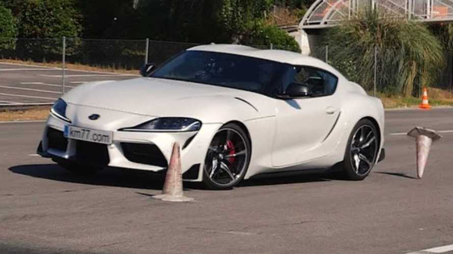 See the new Toyota Supra undergo the challenging moose test