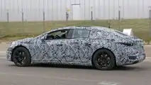 Mercedes EQS spy photo
