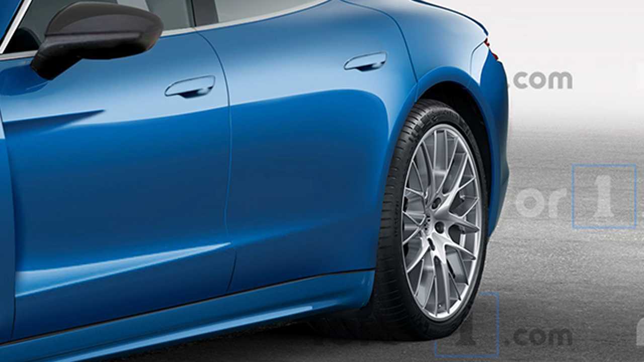 Porsche Taycan 2019 rende