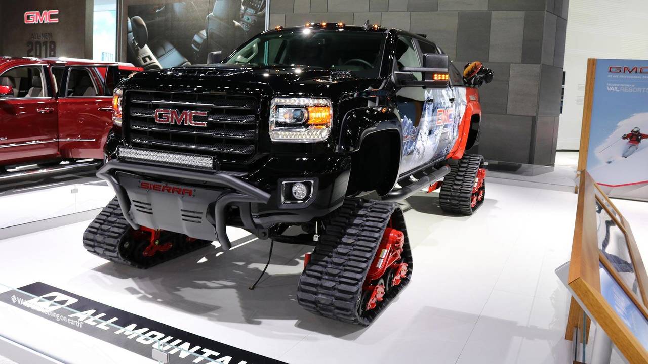 2018 Gmc Sierra 2500hd All Mountain Concept Motor1 Com Photos
