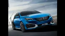 Peugeot 308 R Hybrid, prime immagini 