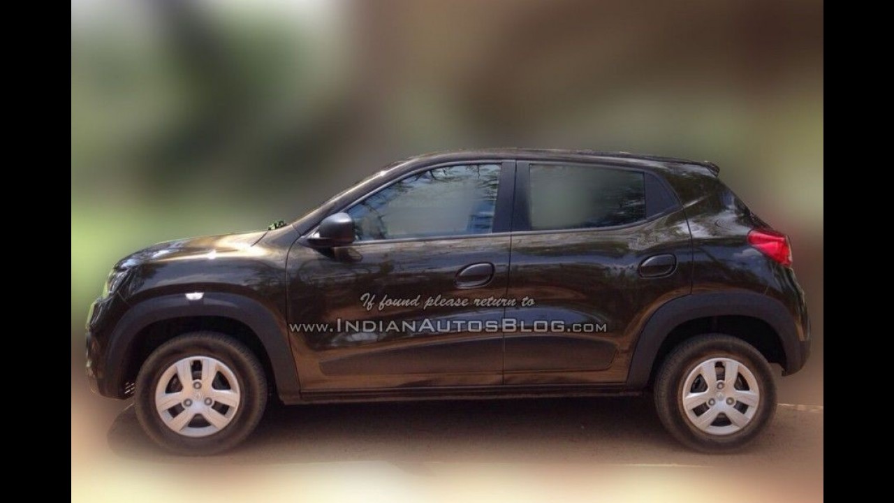 Flagra: Renault Kwid é pego no pátio da concessionária antes do lançamento