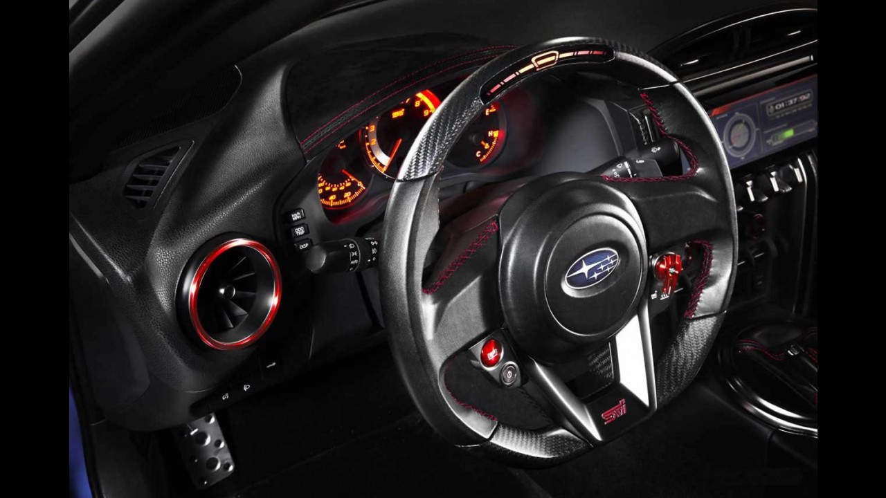Subaru BRZ enfim aparece na versão STI, ainda conceitual