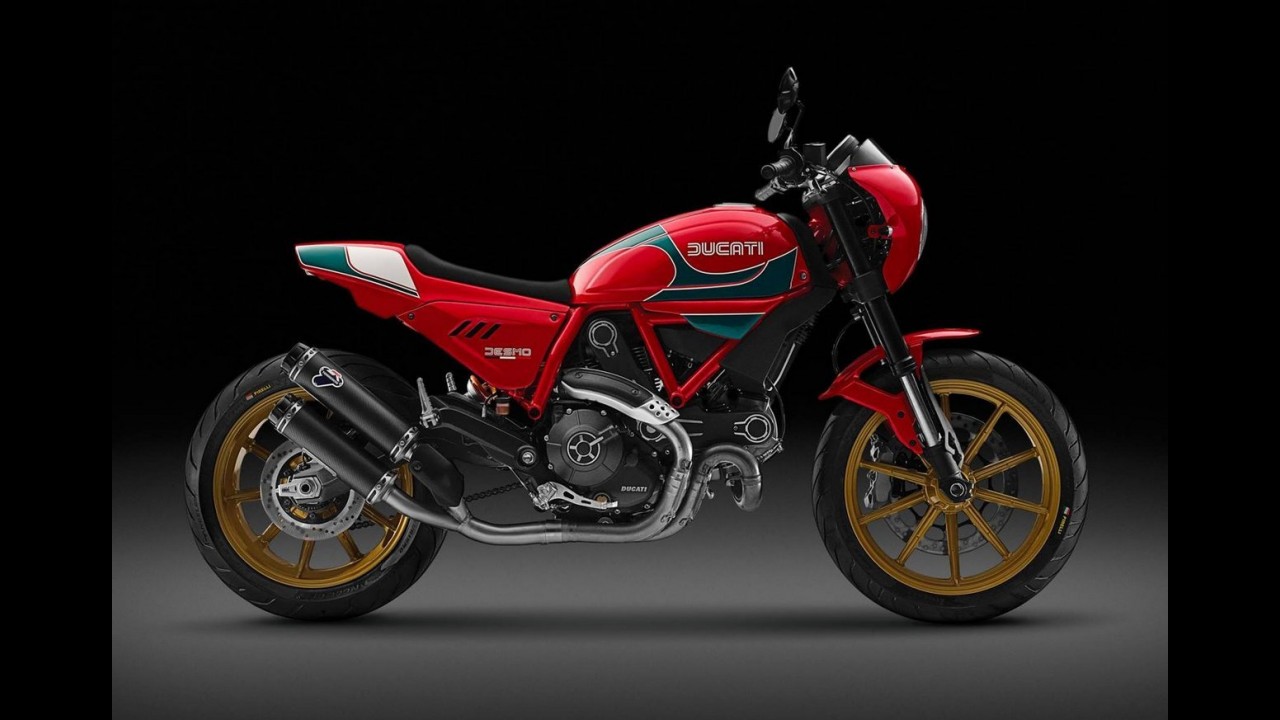 Ducati cria versão limitada da Scrambler com estilo de pista dos anos 1970