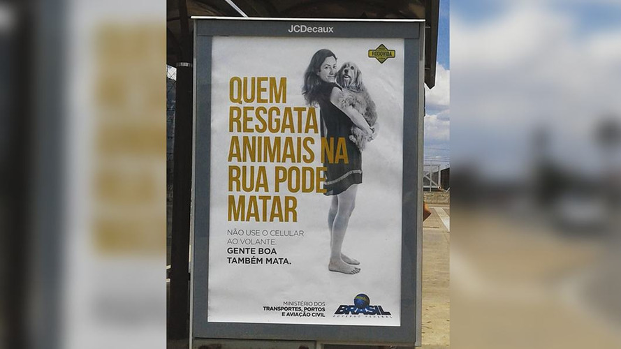 A polêmica da campanha de trânsito infelizmente diz muito sobre o Brasil