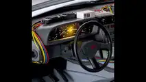 Miniature DeLorean à l'échelle 1:8