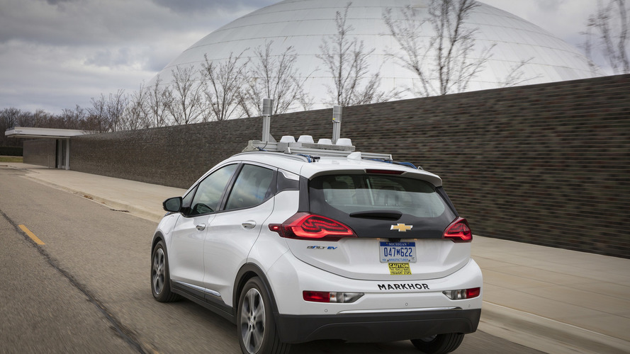 Chevy Bolt autonomous test car