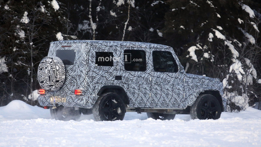 2018 Mercedes G Sınıfı ve G63 casus fotoğrafları