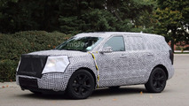 2019 Ford Explorer spy photos