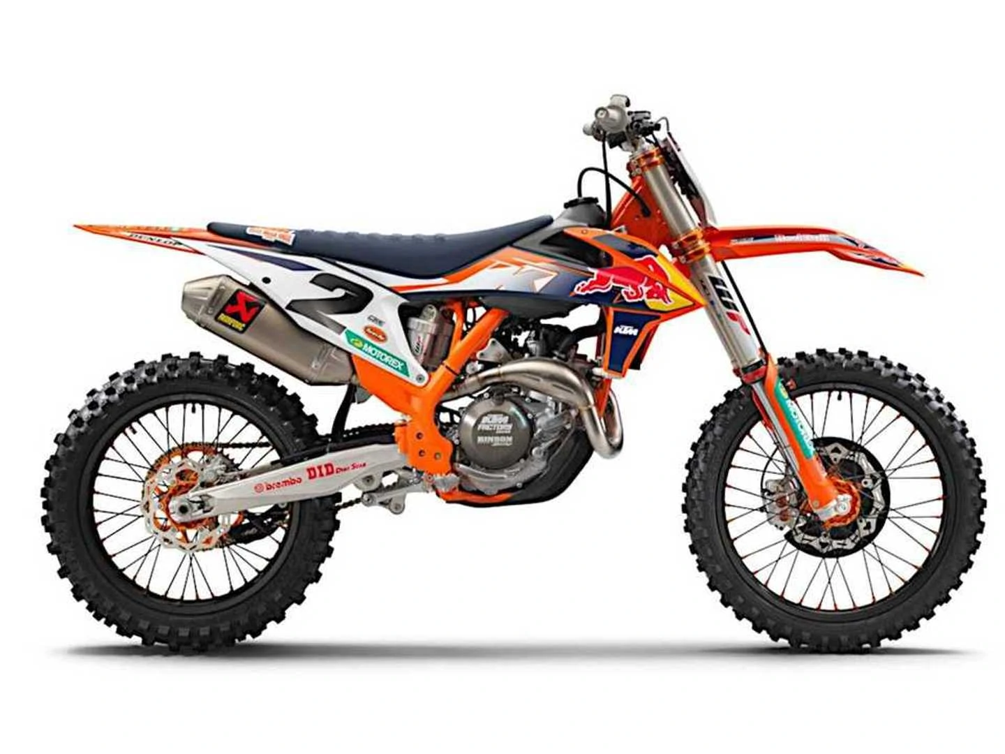 KTM250、450 SX-F用純正クランプ KTM Launches Shiny New 2021 450 SX-F Factory Edition