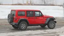 Jeep Wrangler Half-Door Spy Shots