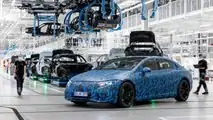 Mercedes EQS production at Factory 56